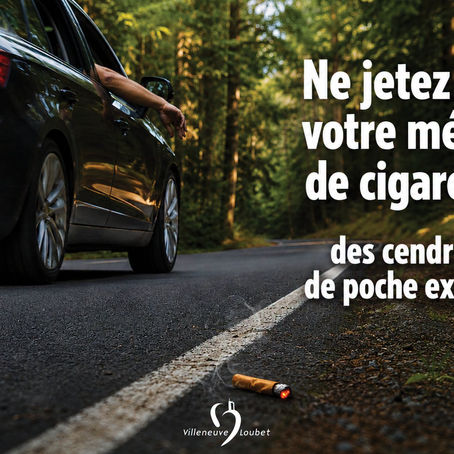 Ne jetez pas vos mégots de cigarette, des cendriers de poche existent !