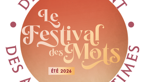 Festival des Mots - vendredi 17 juillet 21h