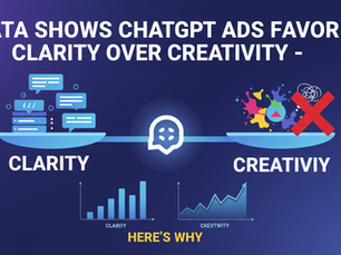Data Shows ChatGPT Ads Favor Clarity Over Creativity – Here’s Why