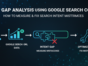 Intent Gap Analysis Using Google Search Console: How to Measure & Fix Search Intent Mismatches