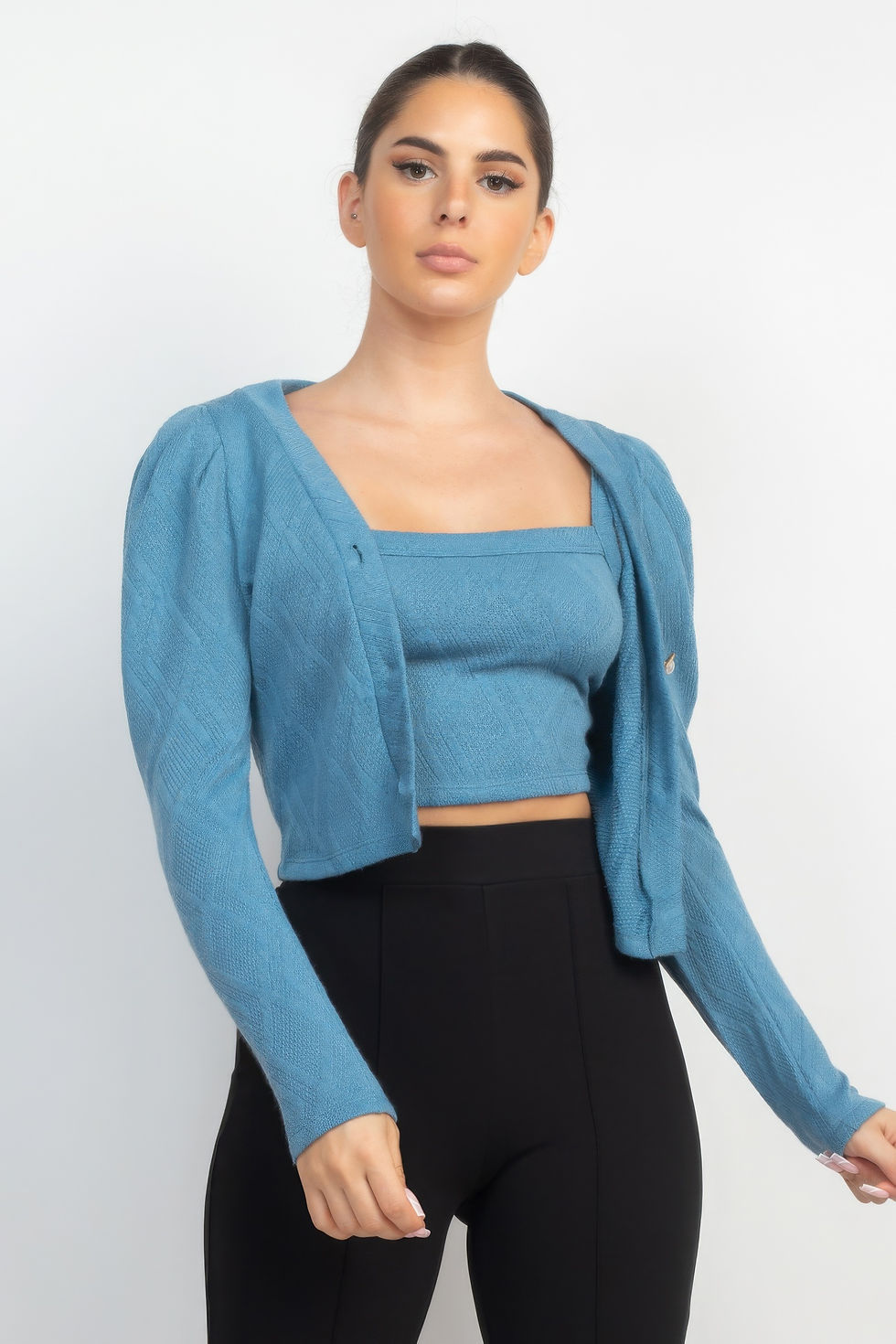 Thumbnail: Geometric Fusion Blazer Set