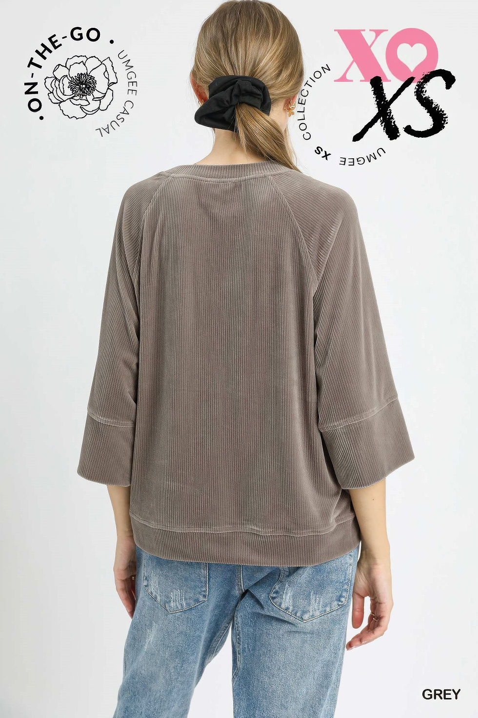 Thumbnail: Raglan Realness Top