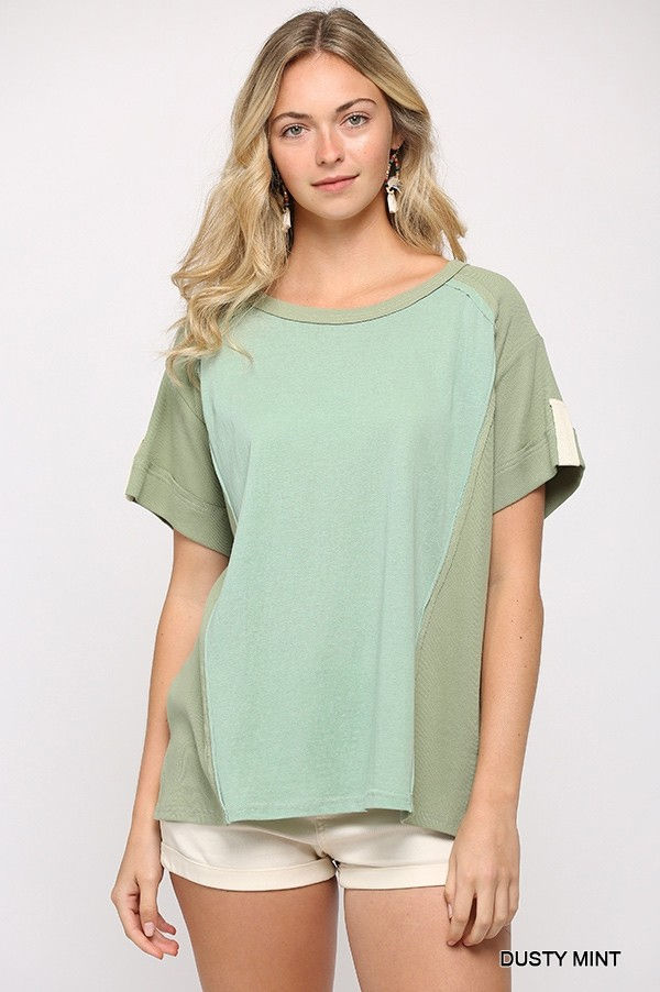 Mint Aura Top