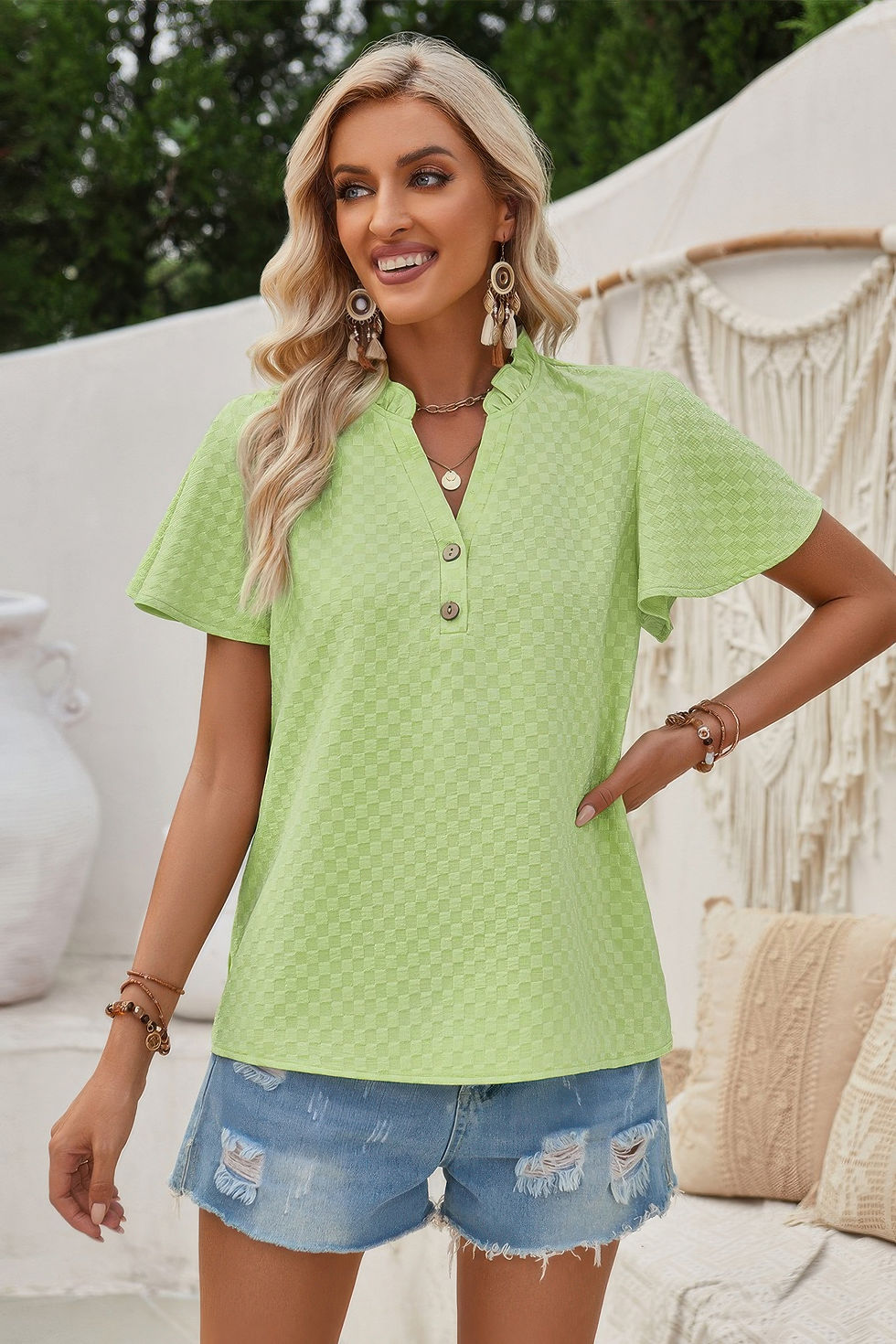 Thumbnail: Flannel Fantasy Top