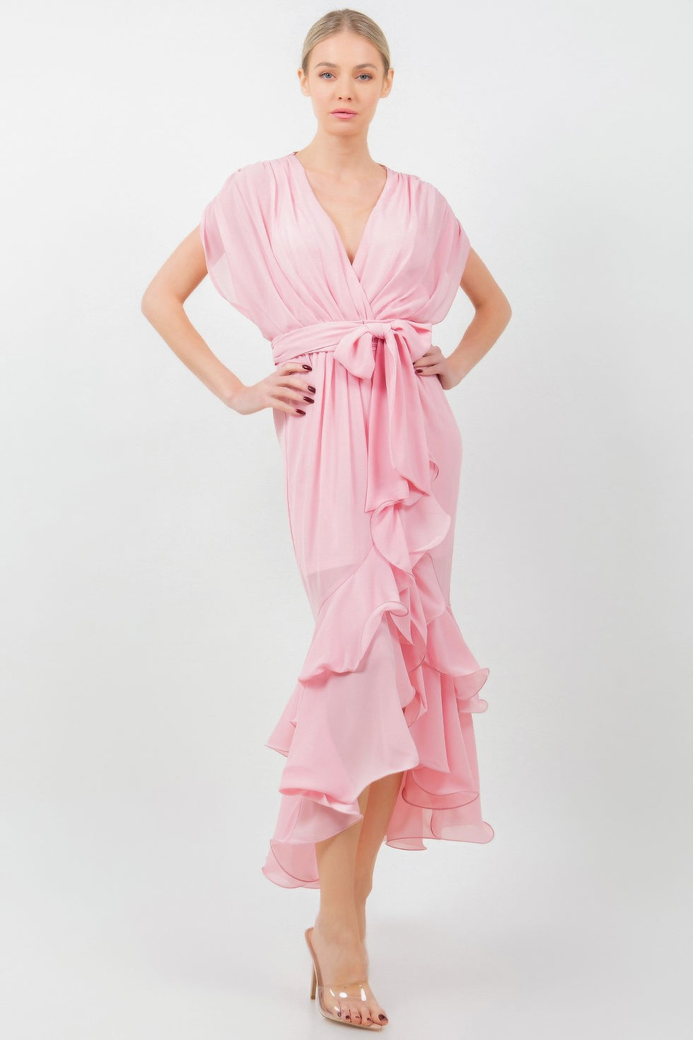 Thumbnail: Mauve Muse Midi Dress