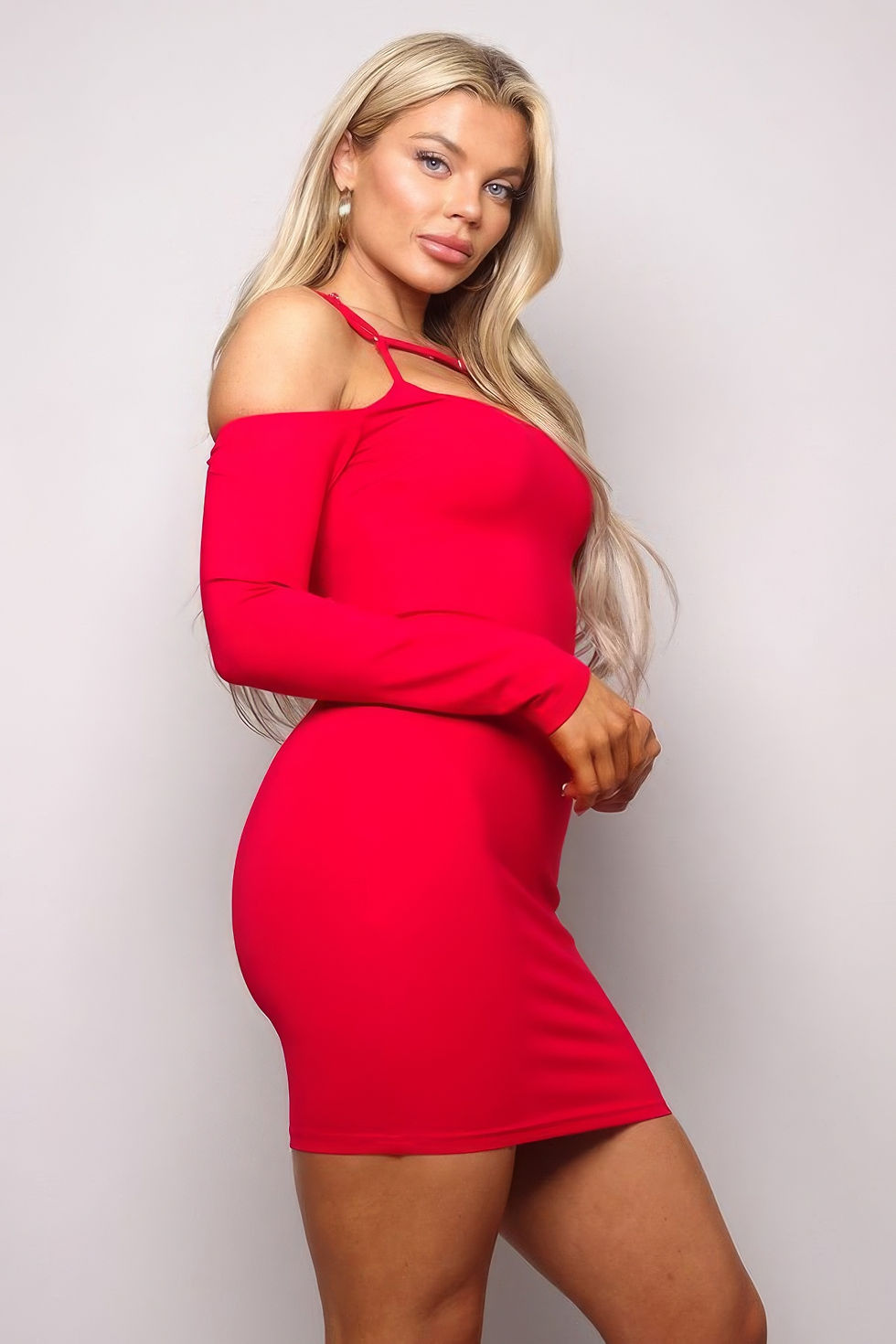 Thumbnail: Shoulder the Heat Mini Dress