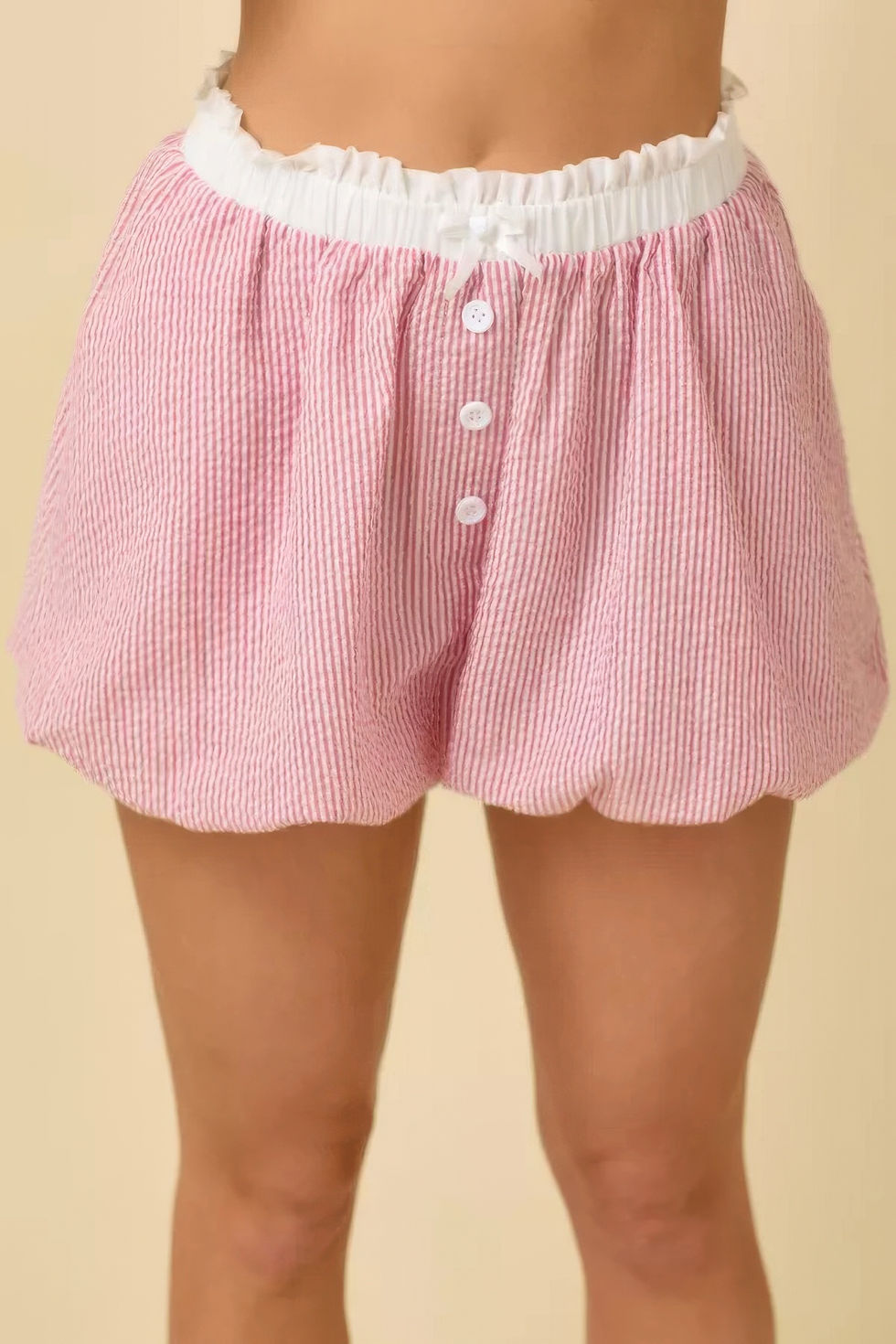 Seersucker Bubble Shorts