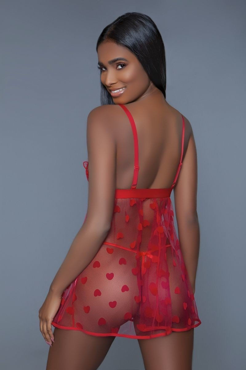 Thumbnail: Heartbreaker Mesh Slip Dress