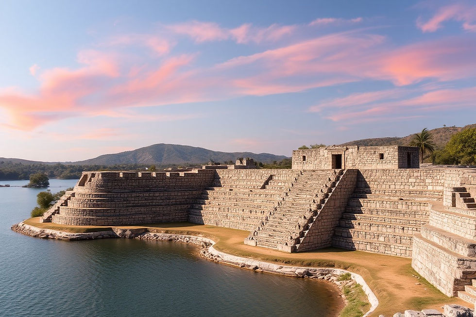 Huellas prehispánicas del Lago de Texcoco