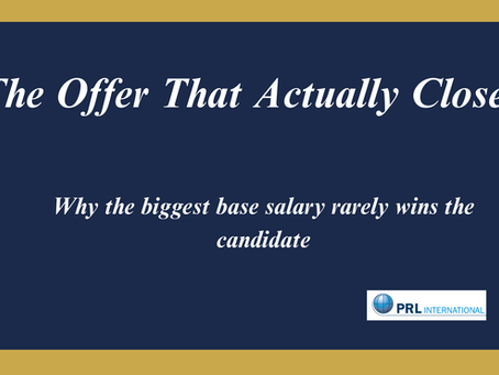 How Do You Structure an Executive Compensation Package That Actually Closes the Candidate?
