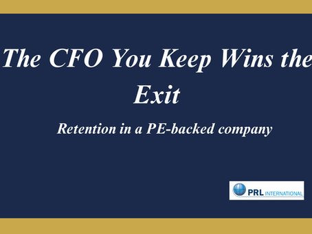 How Do You Keep a CFO in a PE-Backed Company When Every Competitor Is Trying to Poach Them?