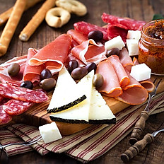 Planche mixte charcuterie, fromages