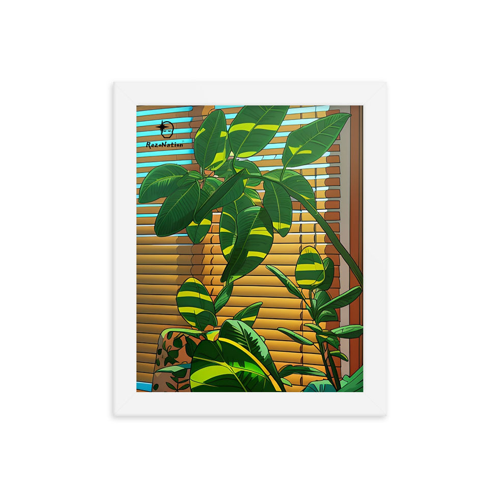 Thumbnail: Leafs And Light Poster