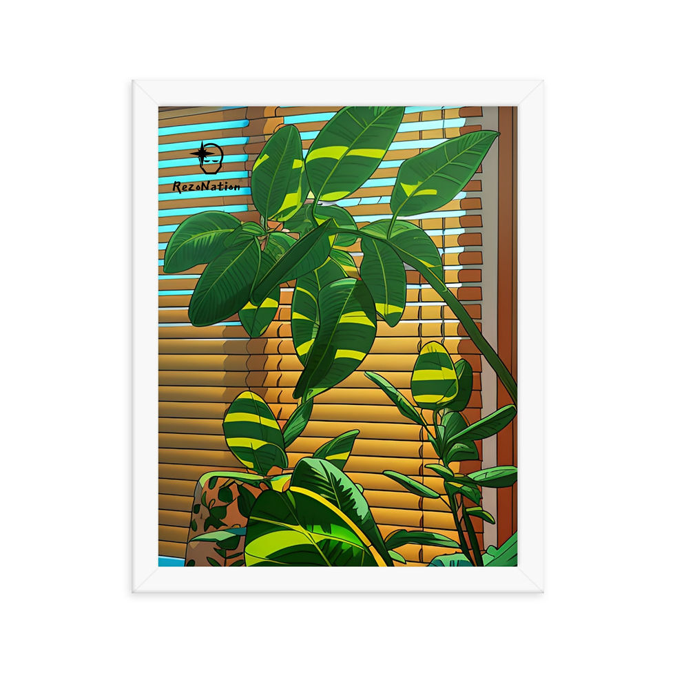 Thumbnail: Leafs And Light Poster