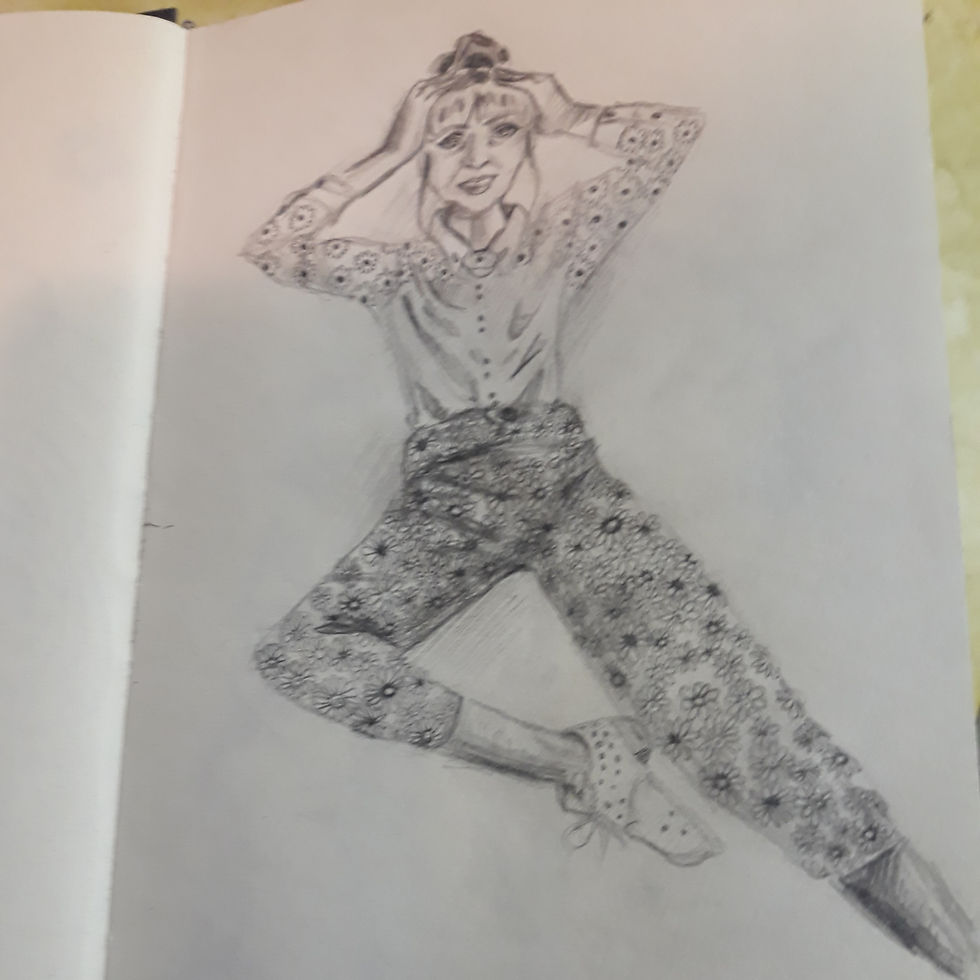 Floral Outfit 1