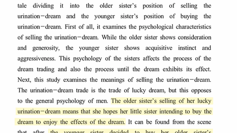 Dream interpretation in 19th-century Korea