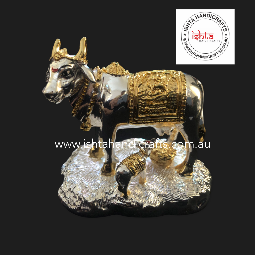Cow and Calf - Gold and Silver