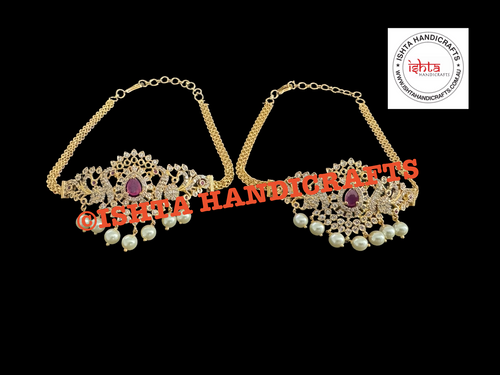 American Diamond Stones Armlets - Multicolour
