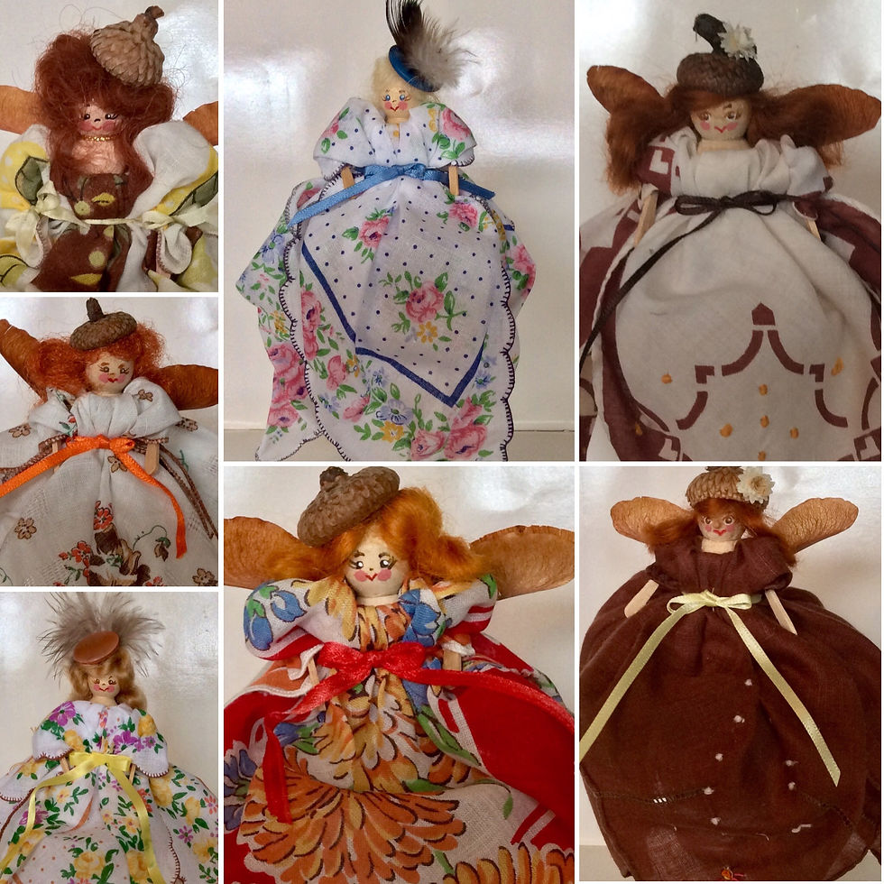 Thumbnail: Custom Vintage Handkerchief Doll