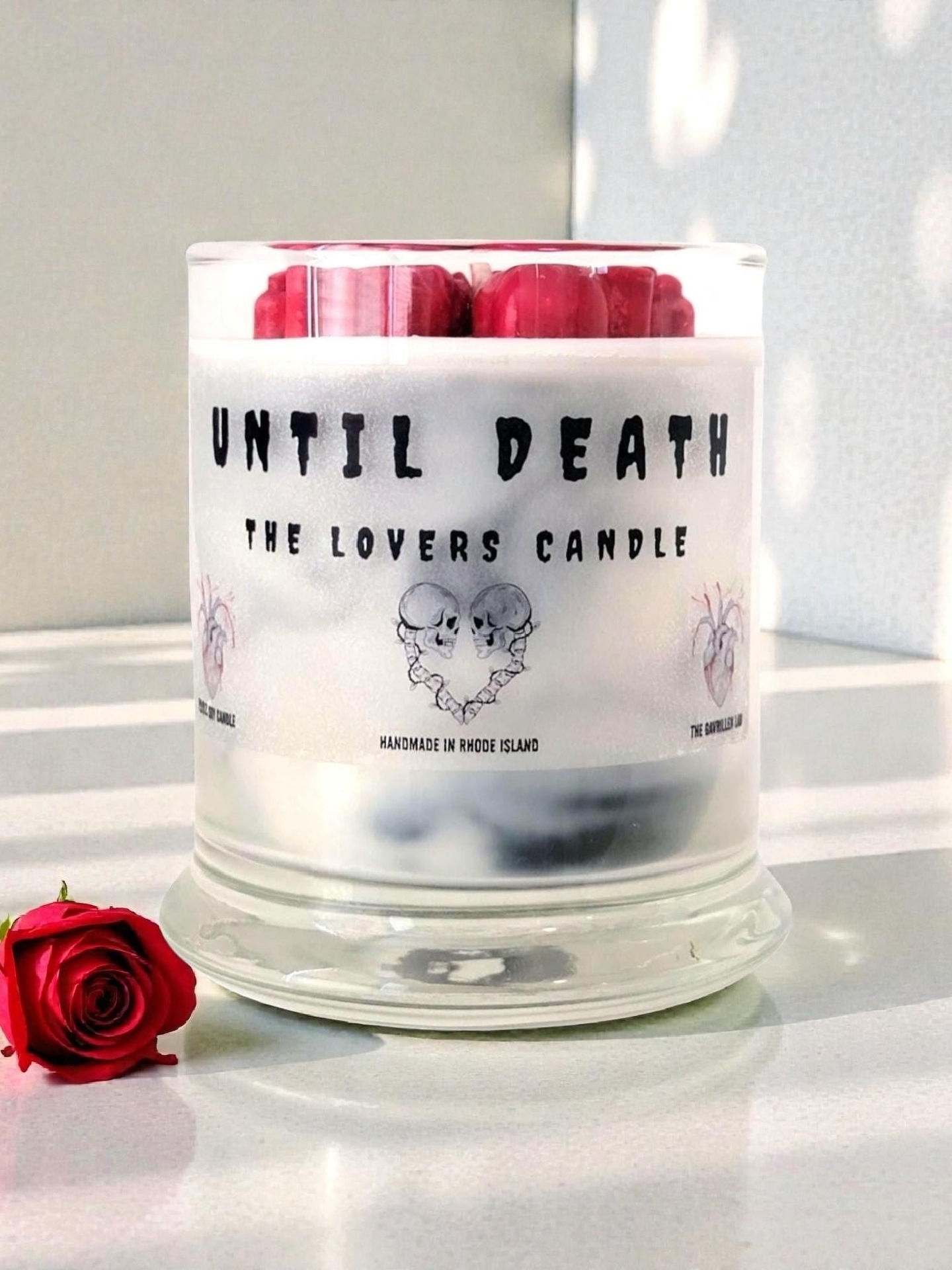 Until Death: The Lovers Candle: 12oz Soy Candle
