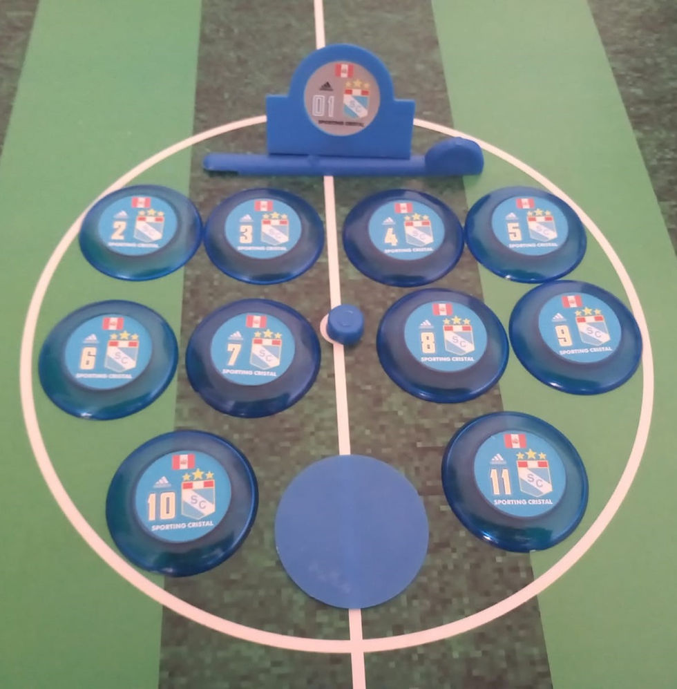 Miniatura: Jogo de Botão: Box da Copa do Brasil com 17 Times