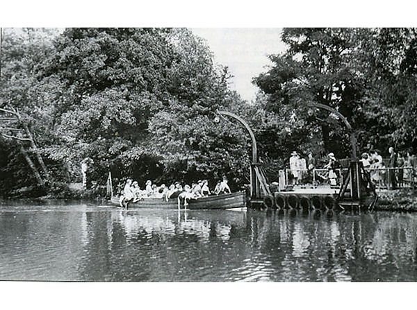 historic boating on South Norwood Lake
