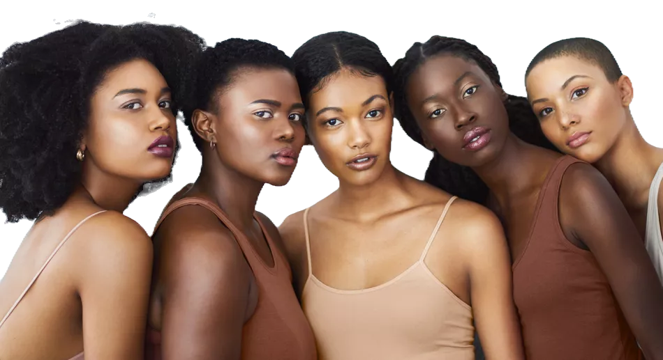 Black Girls in Nude Colors