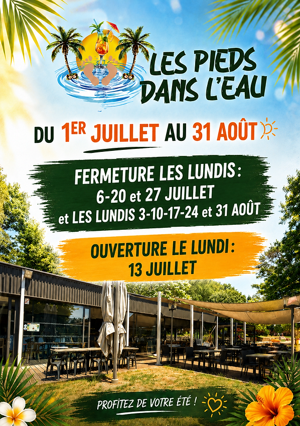 AFFICHE FERMETURE LUNDIS