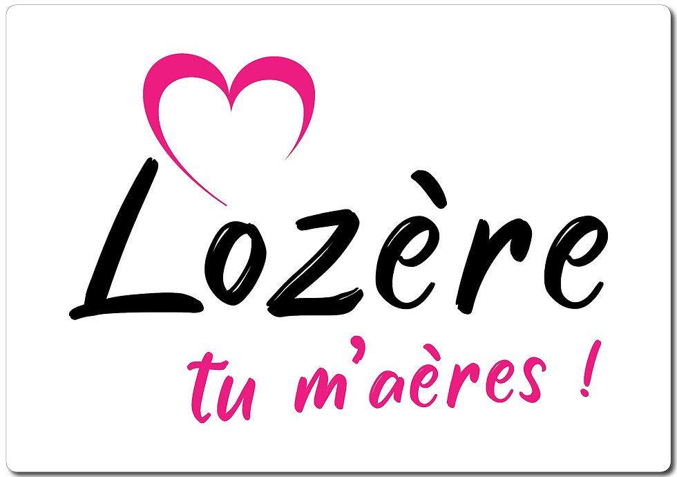 Miniature : Tapis de souris - Lozère tu m'aères - 6 coloris