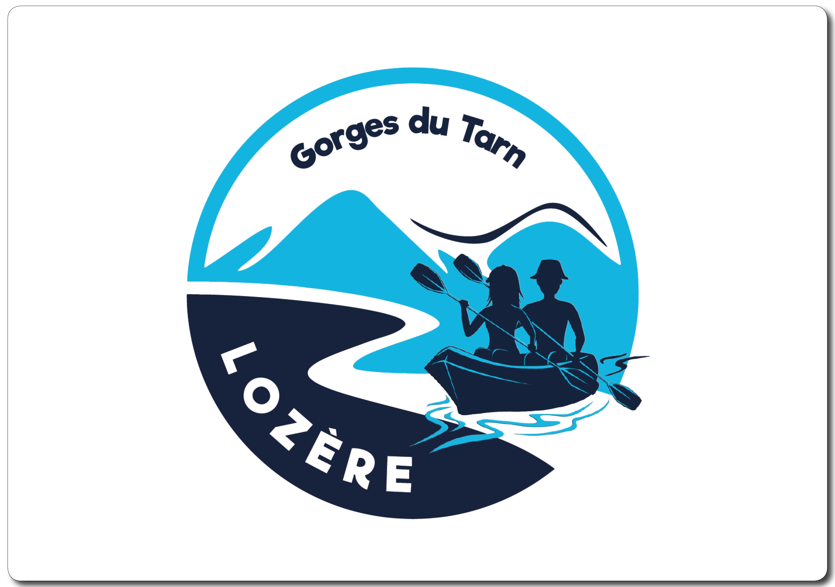 Tapis de souris - Gorges du Tarn - 5 coloris