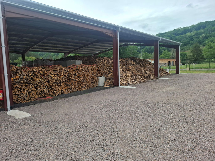 Bois de chauffage en vrac