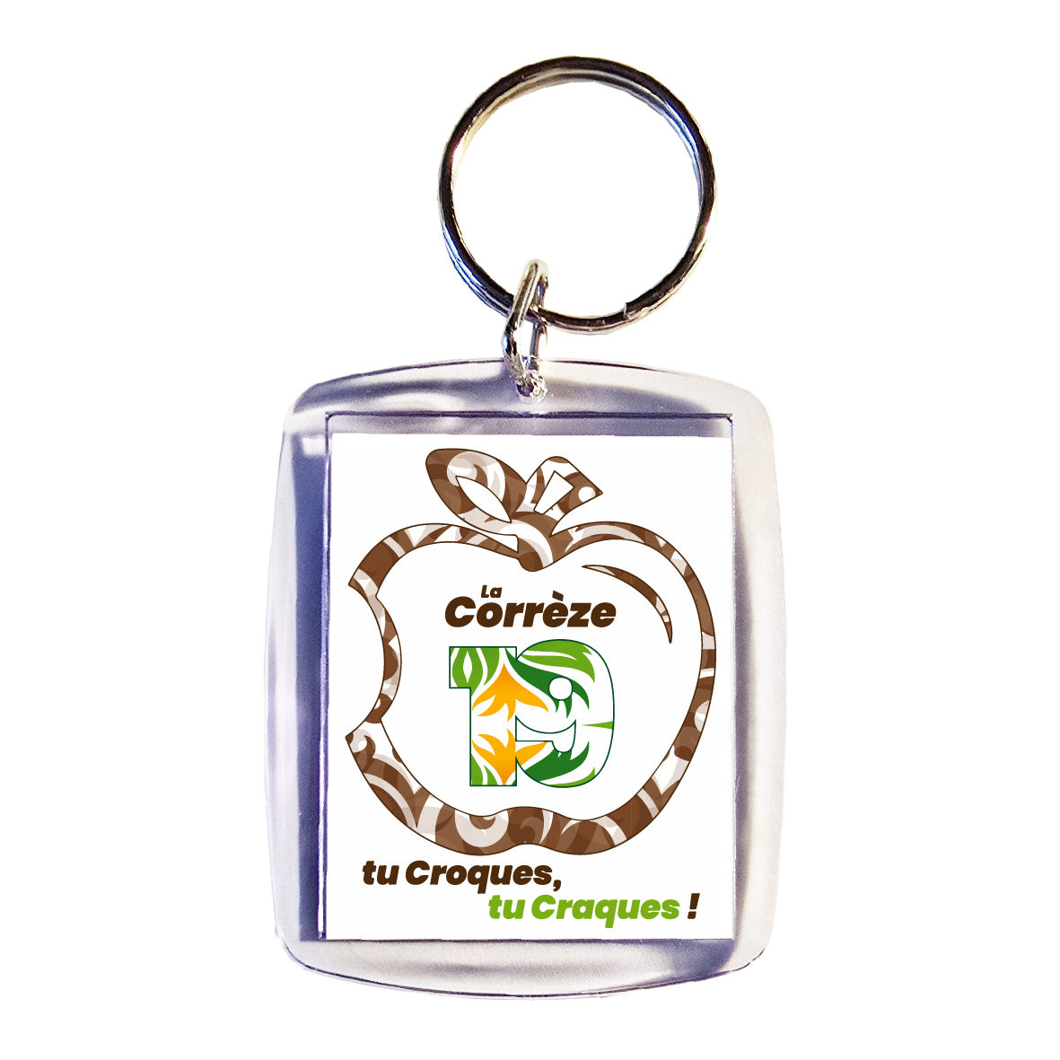 PORTE-CLÉ - LA CORRÈZE TU CROQUES TU CRAQUES - NATURE