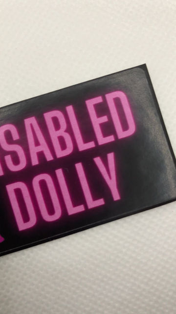 Thumbnail: Disabled Dolly Sticker