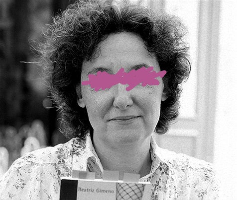 Retrato de la activista Beatriz Gimeno