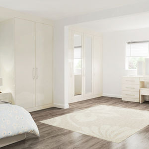 Hi Gloss slab bedroom doors