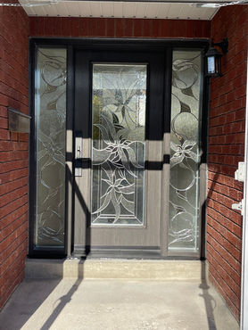 Installed single door system