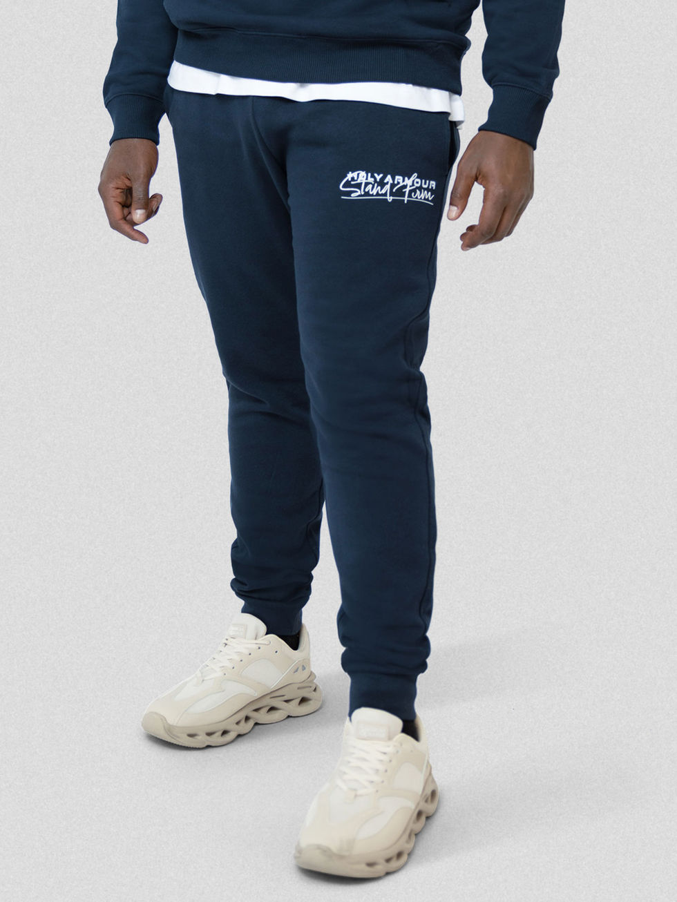 HA STAND FIRM JOGGERS -NAVY