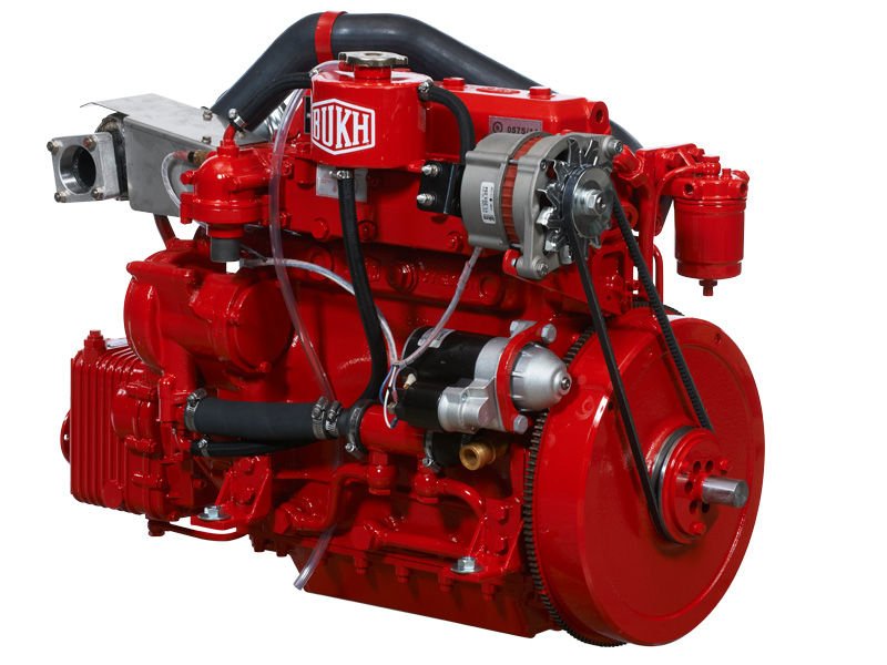 Bukh DV48RME 48 HP Lifeboat Marine Diesel Engine & Gearbox Package