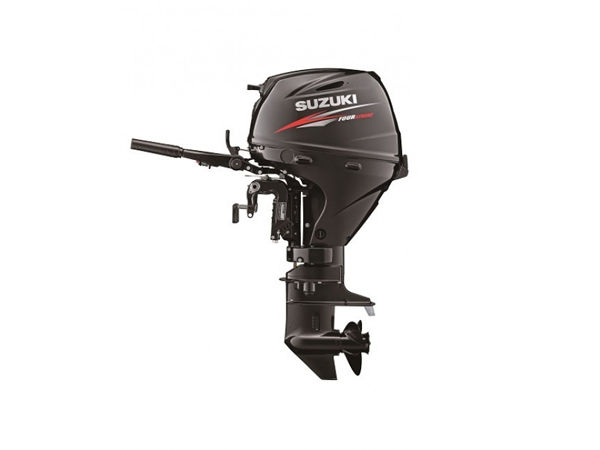 Suzuki 25 HP DF25AES Outboard Motor, 15" Short Shaft, Electric Start