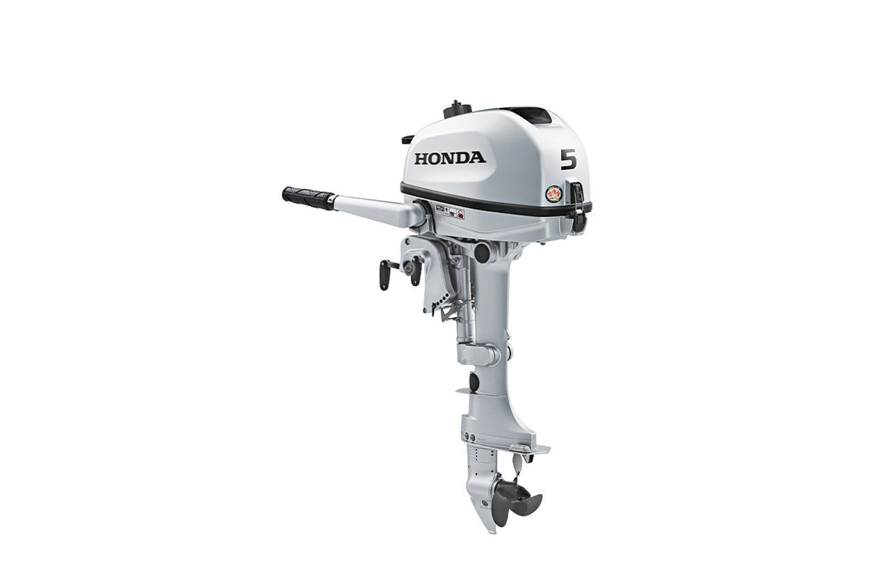 Honda BF5DHLHNA 5 HP Portable Four-Stroke Outboard, 20" Shaft