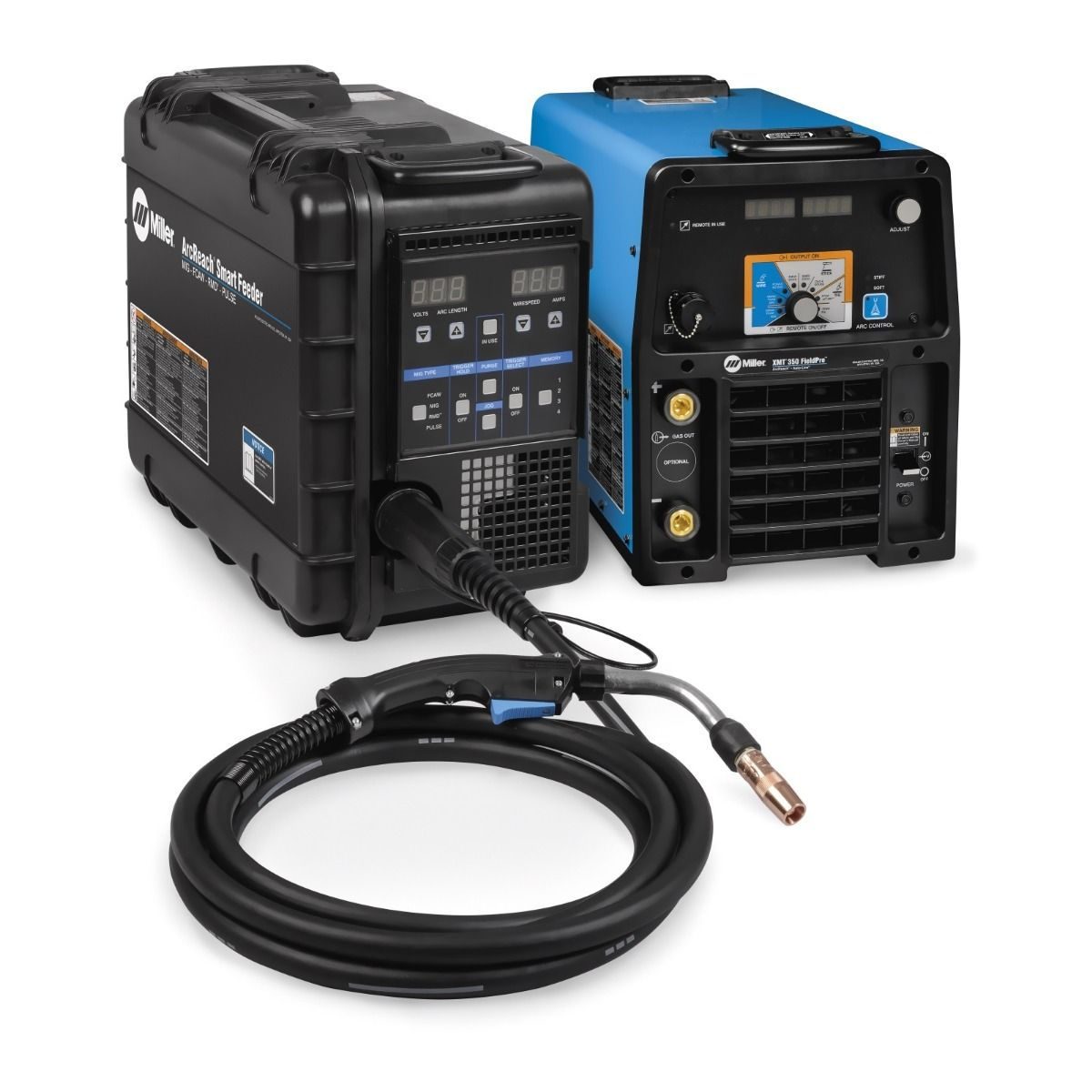 Miller XMT 350 FieldPro ArcReach w/ Smart Feeder Pkg (951738)