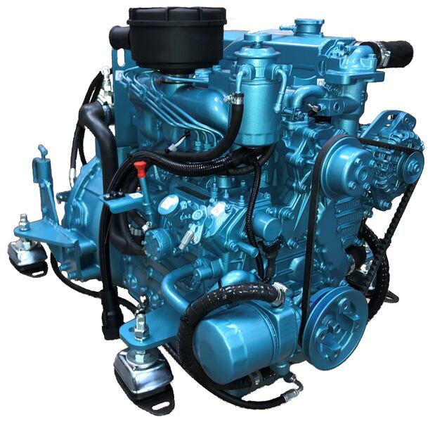Thornycroft TK-50 50 HP Marine Diesel Engine & Gearbox Package, PRM 150D2