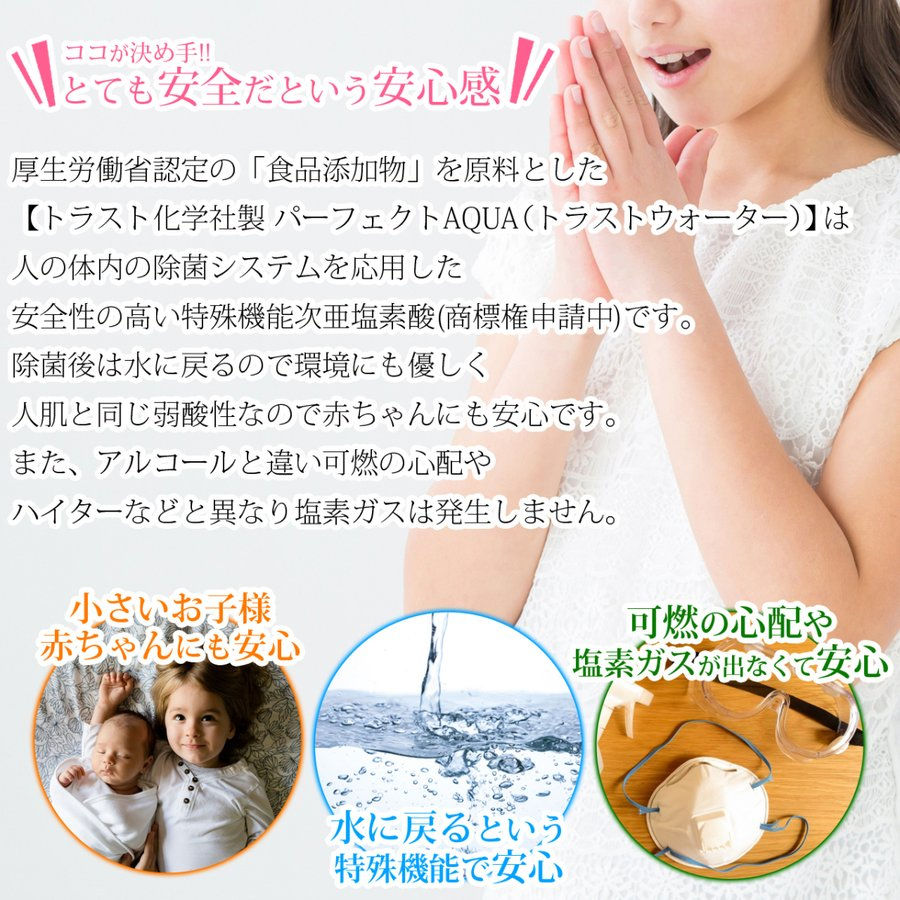サムネイル： 弱酸性次亜塩素酸水