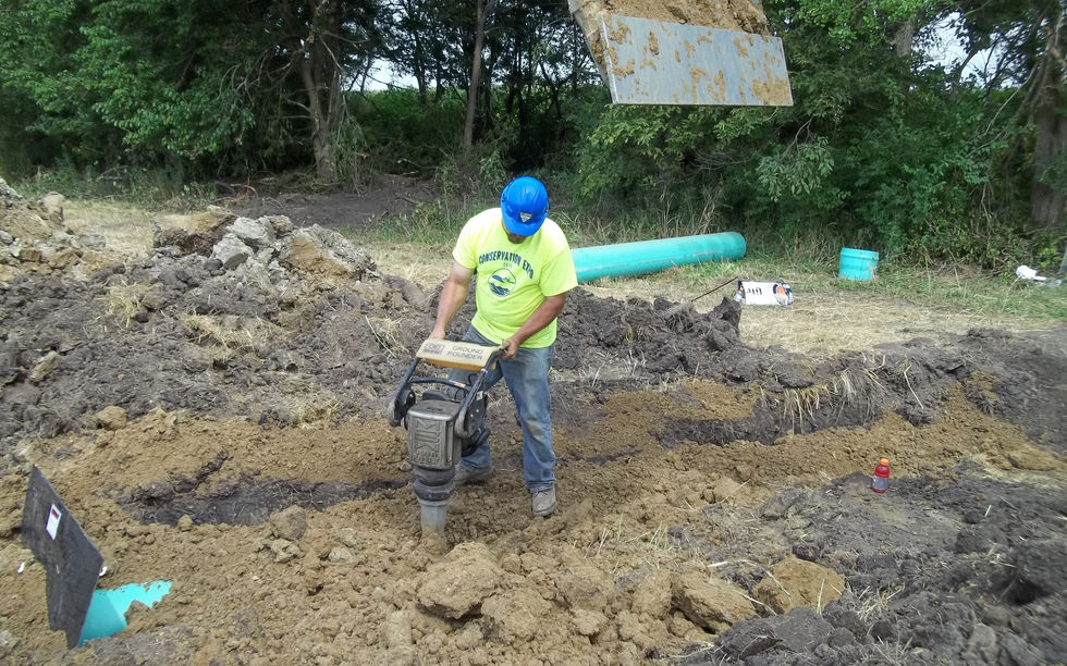Man with a jackhammer