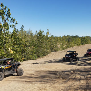 UTV driving