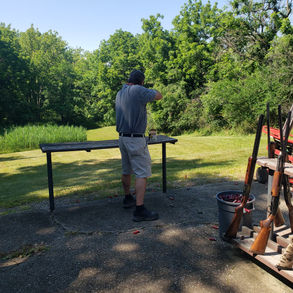 Shooting guns