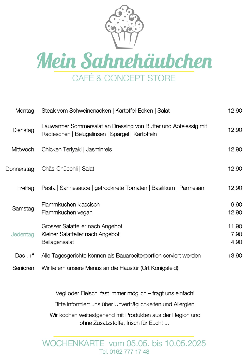 Wochenmenu 19/2025