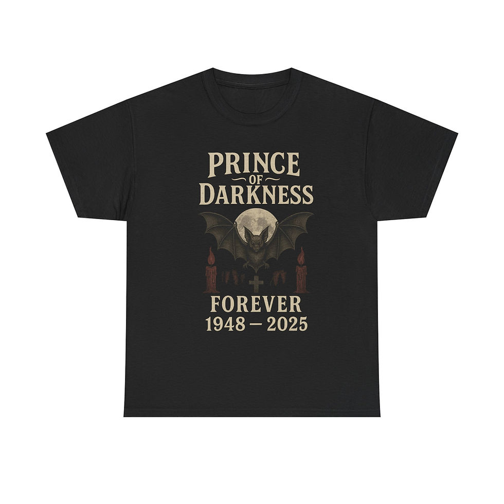 Ozzy memorial shirt