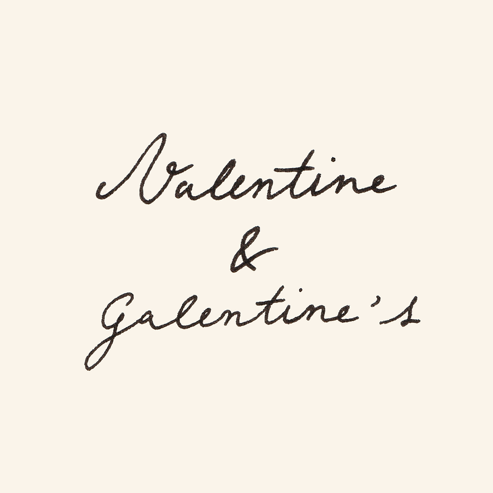 valentine and galentine