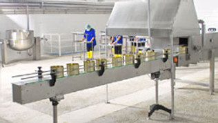 teneke/kutu konveyörü